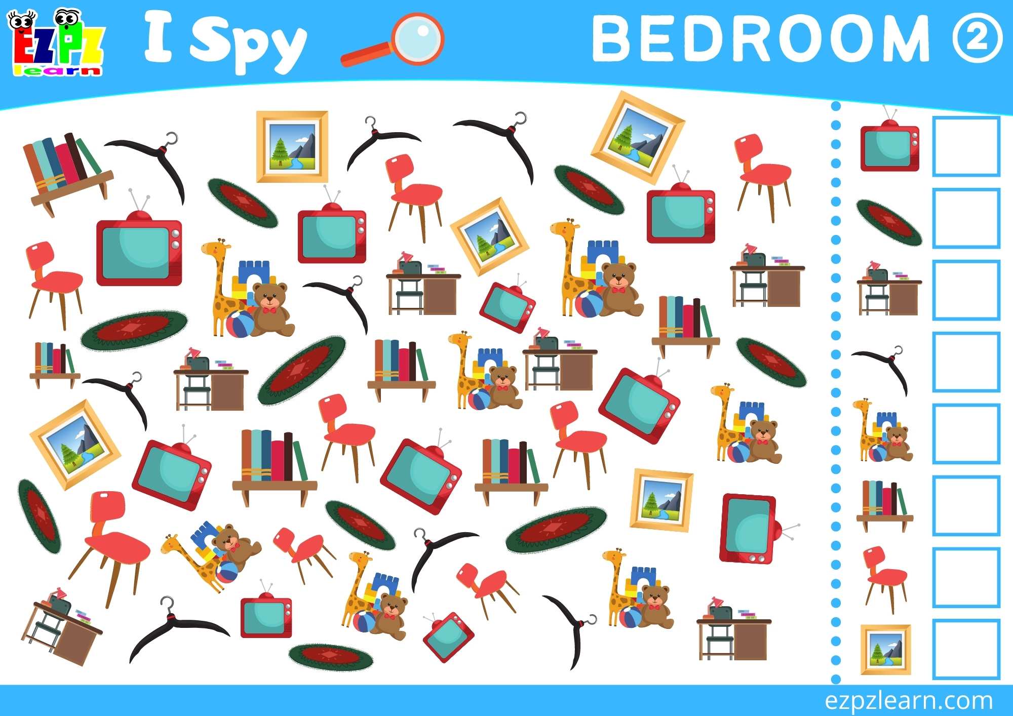 I SPY - Ezpzlearn.com